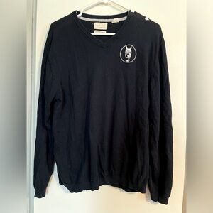 Cotton cashmere world equestrian center sweater